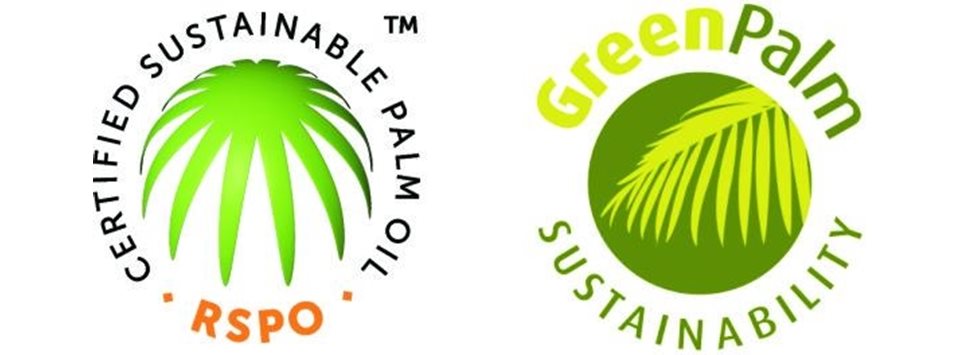 Memberships in RSPO & GreenPalm trading programmes supporting the sustainable palm oil production